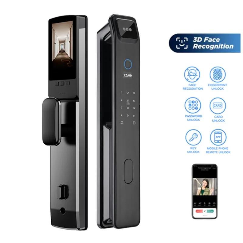 Smart Home Door Lock - Умный дверной замок с 3D-распознаванием лиц,