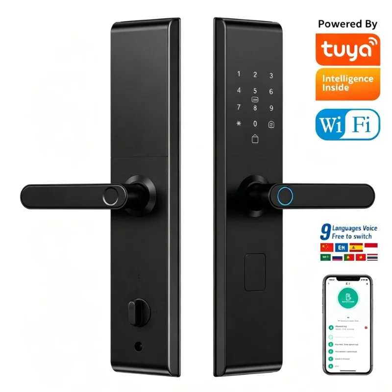 Smart Home Door Lock - Умный электронный дверной замок Tuya с