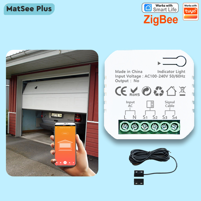 Smart Home Plus - Tuya Smart Life ZigBee Гараж Дверь