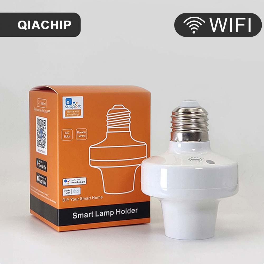 Universal Remote Smart Home - Умный Wi-Fi адаптер-держатель для лампы E27