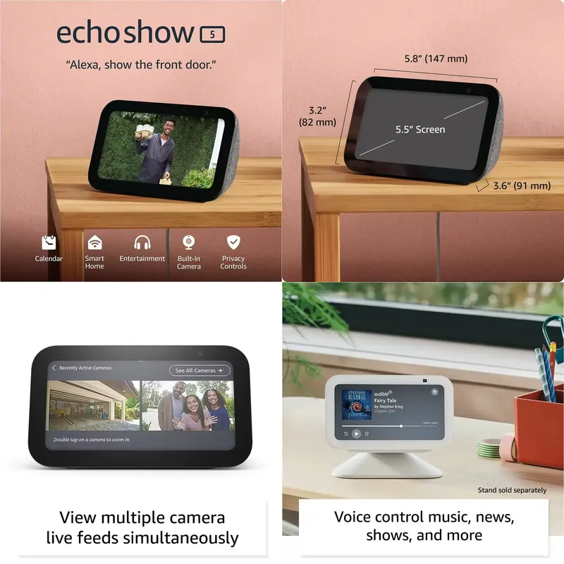 Smart Home Video - Умная колонка Echo Show 5 с