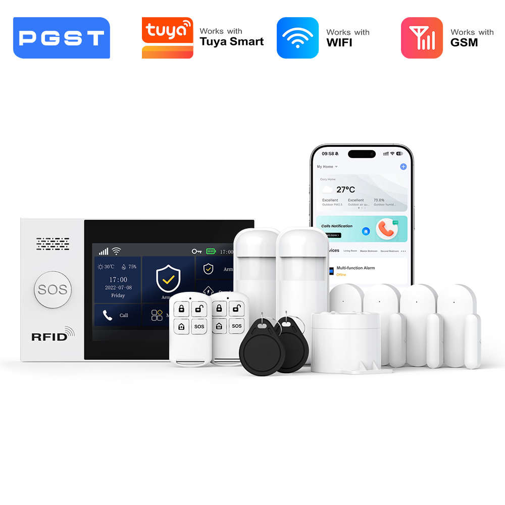 Smart Home Wiser - Комплект системы сигнализации PGST 2G WiFi