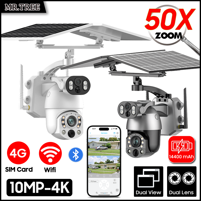 Smart Home Camera Ezviz - 4K 50X оптический зум двойной объектив