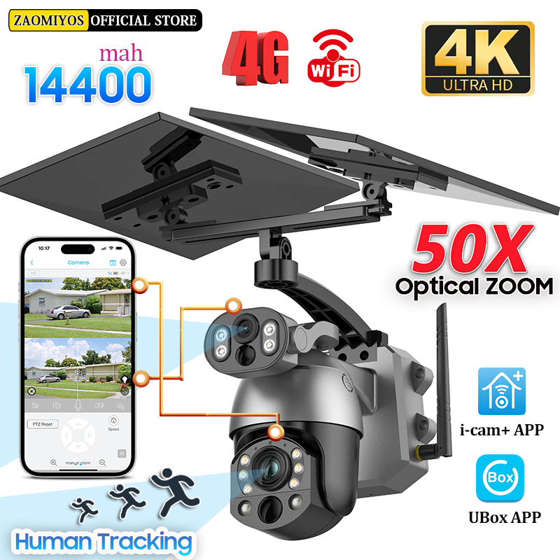 Солнечная камера 4K 50X ZOOM 1 – обзор и цена Smart Home Camera Ezviz