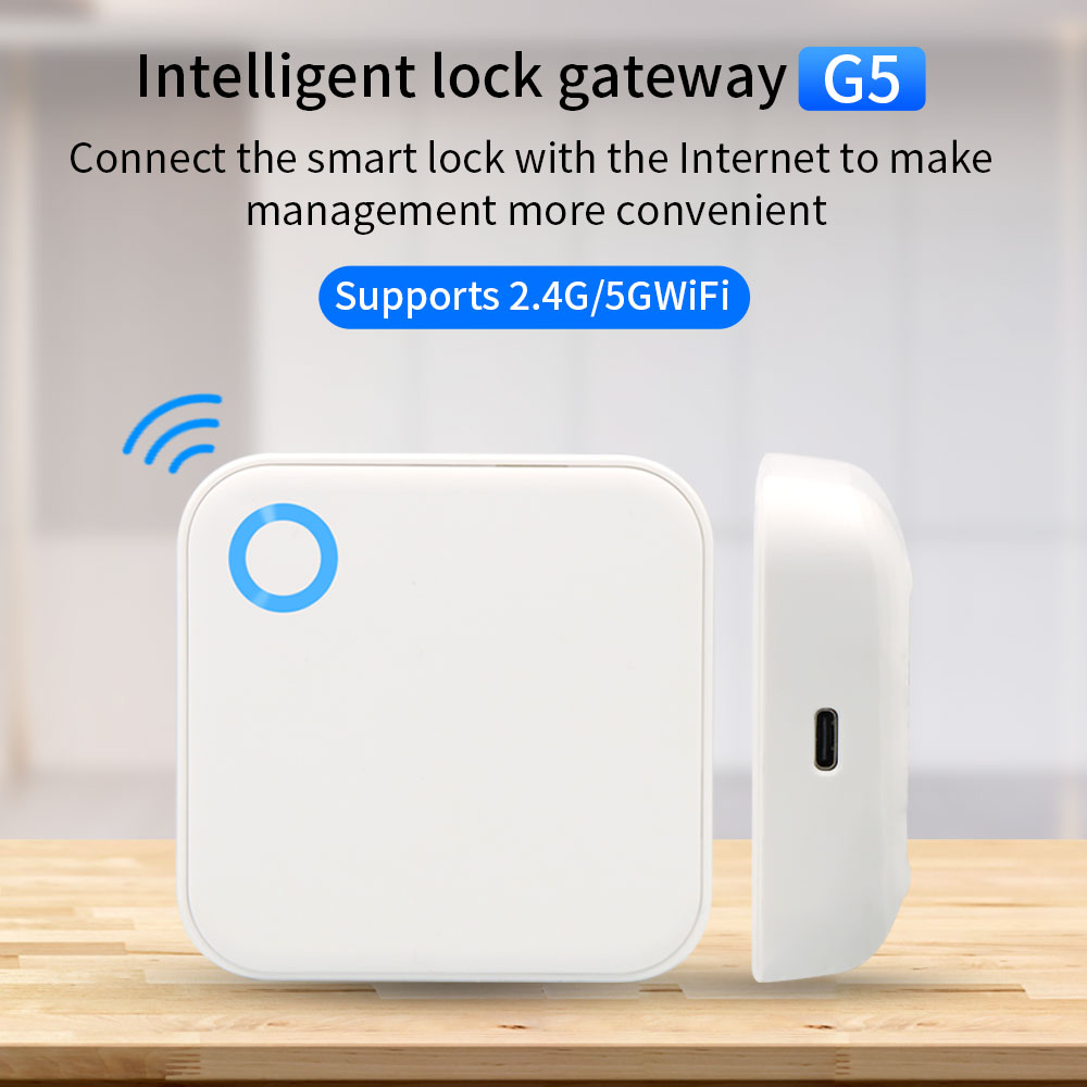 2,4G + 5G TTLOCK WIFI шлюз G5  – обзор и цена Smart Home Door Lock