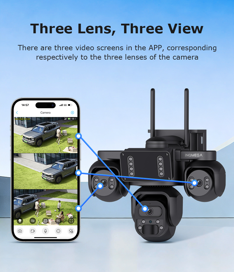 INQMEGA AOV 3-слотная солнечна – обзор и цена Smart Home Camera Ezviz