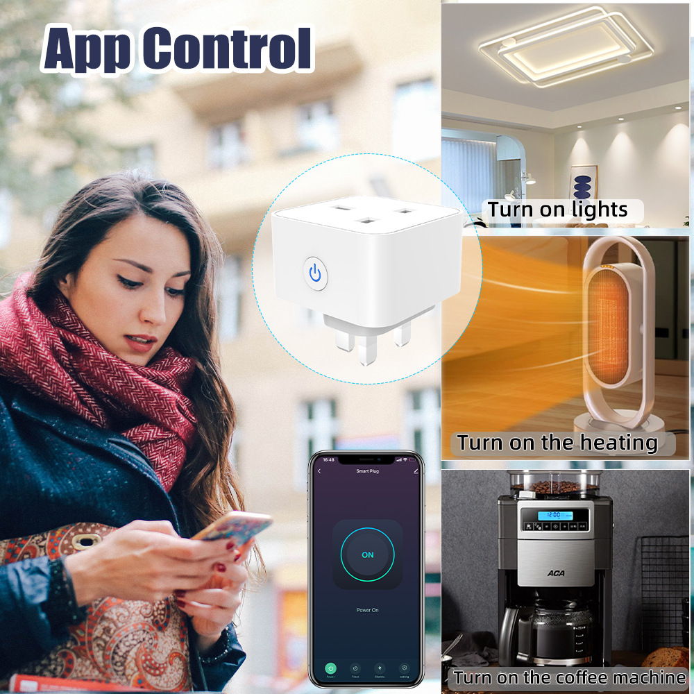 Умная розетка Tuya 16А/20А с W – обзор и цена Smart Home Wiser