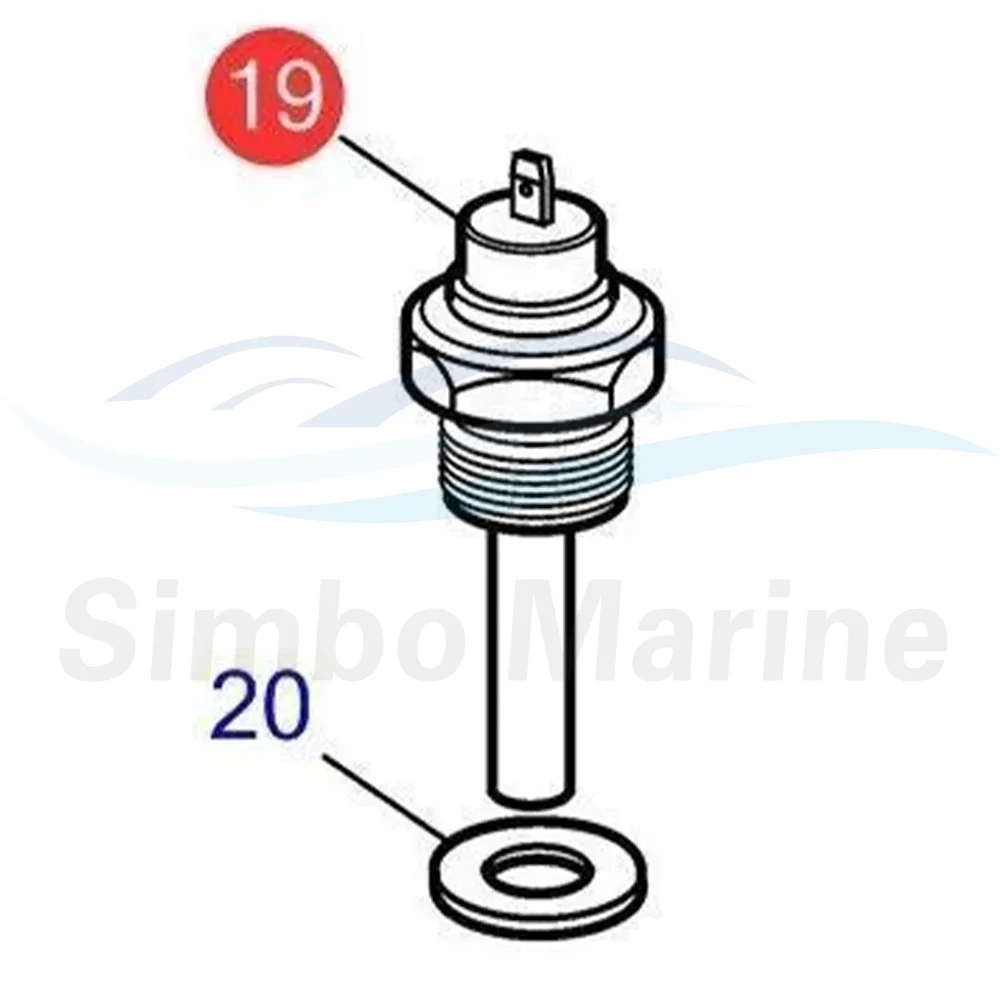 Датчик температуры 3/8 дюйма д – обзор и цена Temperature Sensor