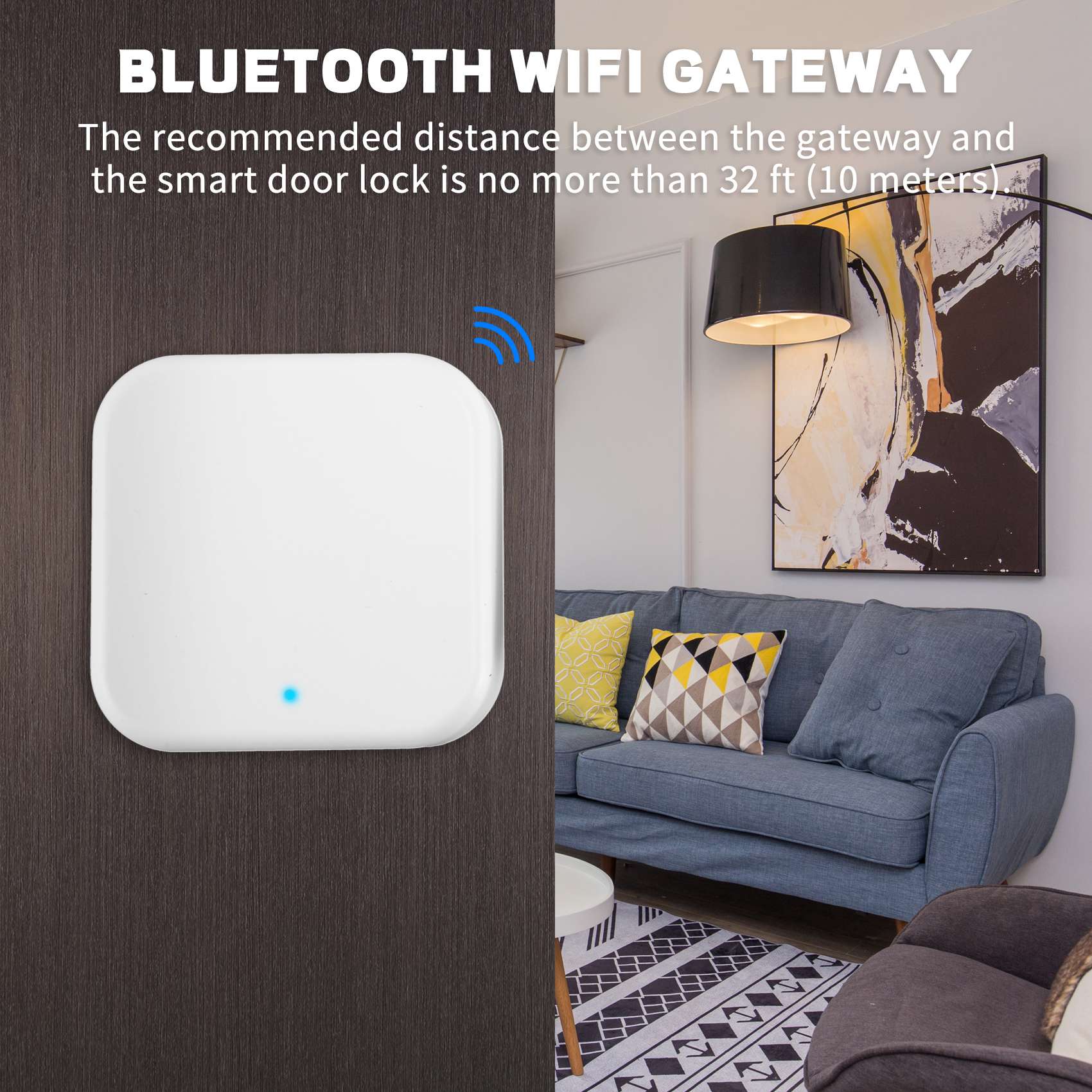 Bluetooth Wi-Fi шлюз с функцие – обзор и цена Smart Home Door Lock