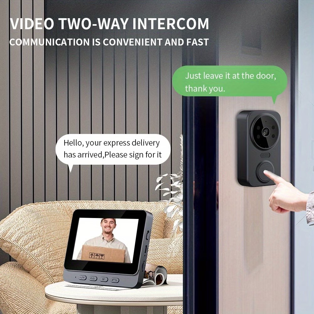 4,3-дюймовый IPS-экран, беспро – обзор и цена Smart Home Video