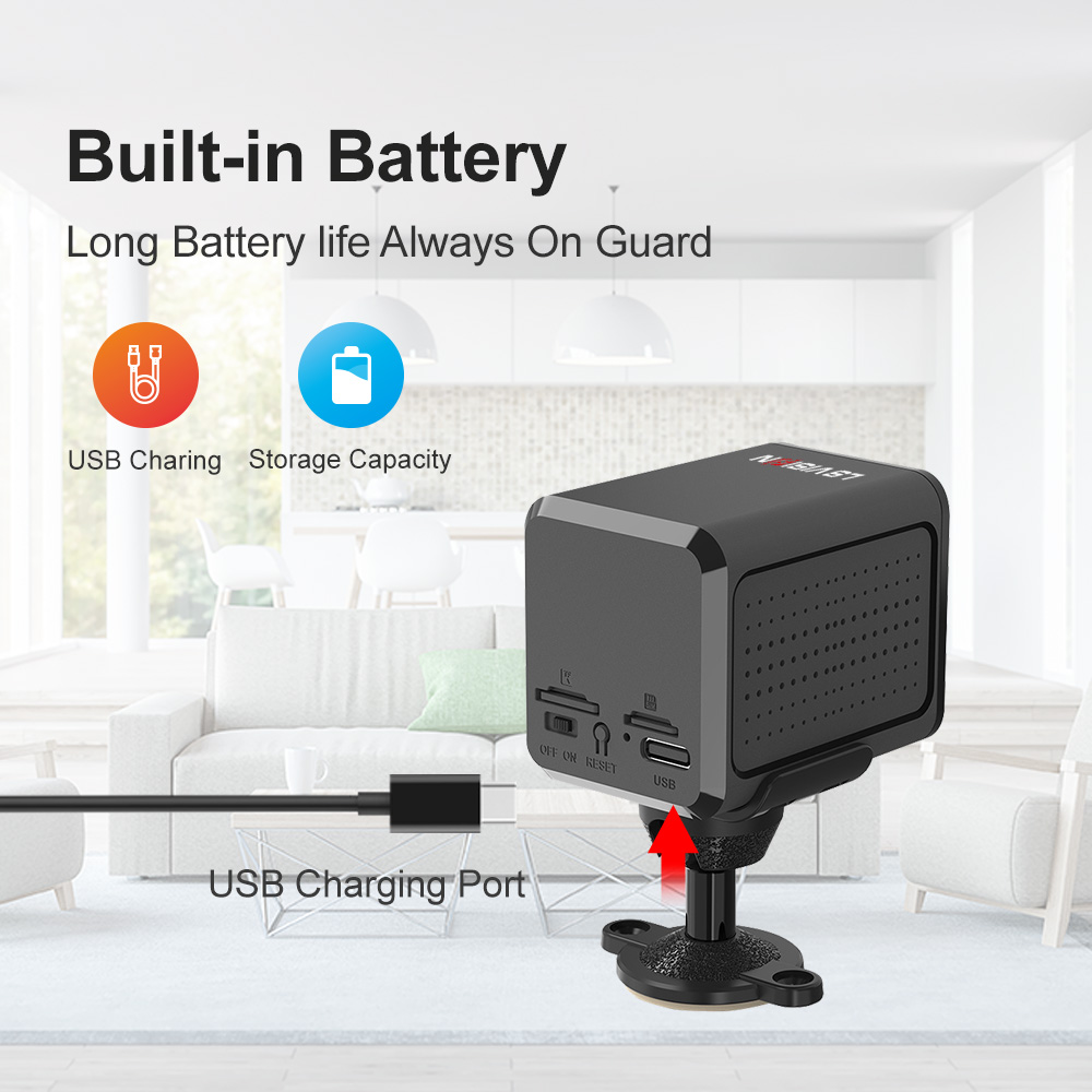 Мини-камера LS VISION 4g Sim C – обзор и цена Smart Home Camera Ezviz